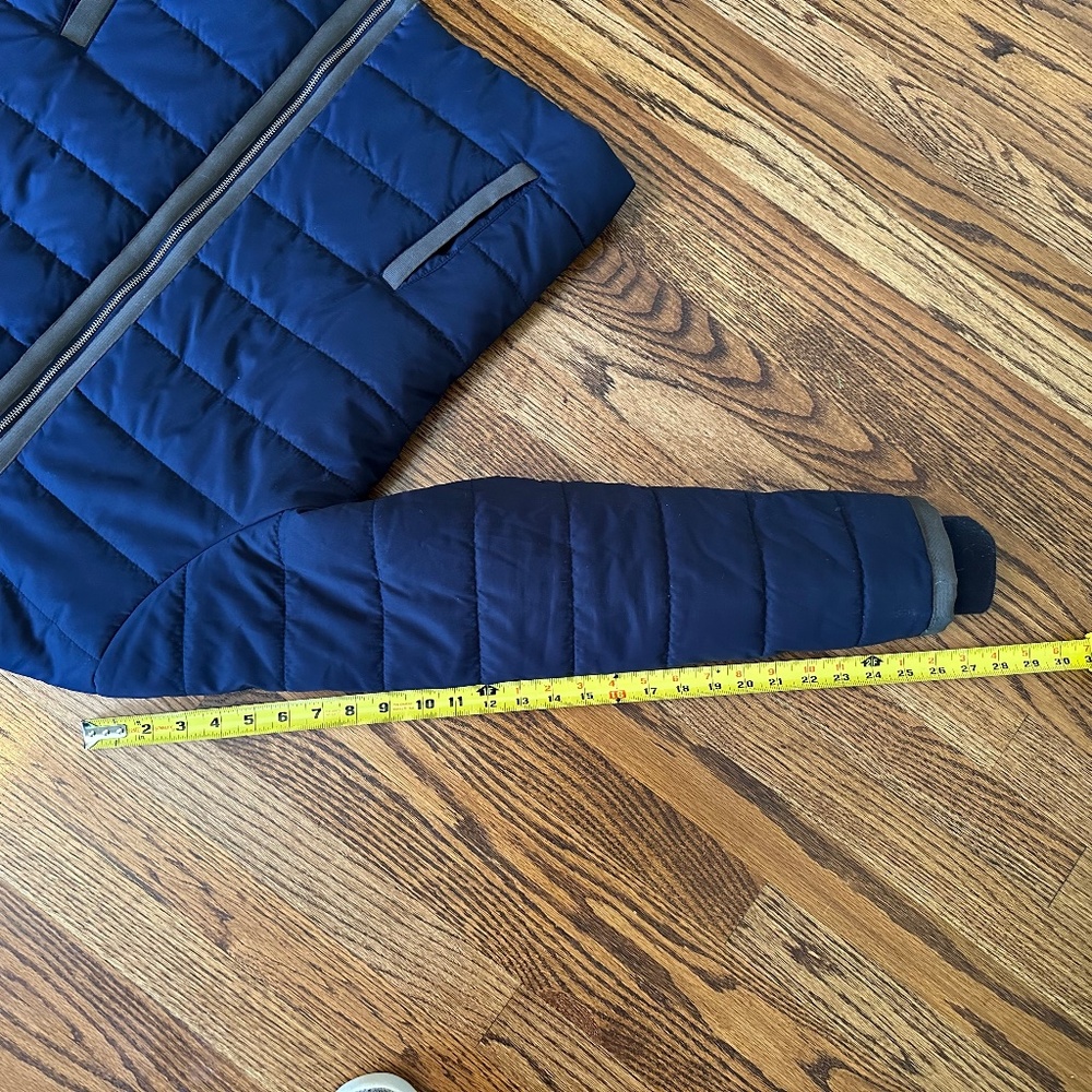 Boden Files Puffer Jacket, Navy Blue, Size 10 US (14 UK) - Picture 10 of 10